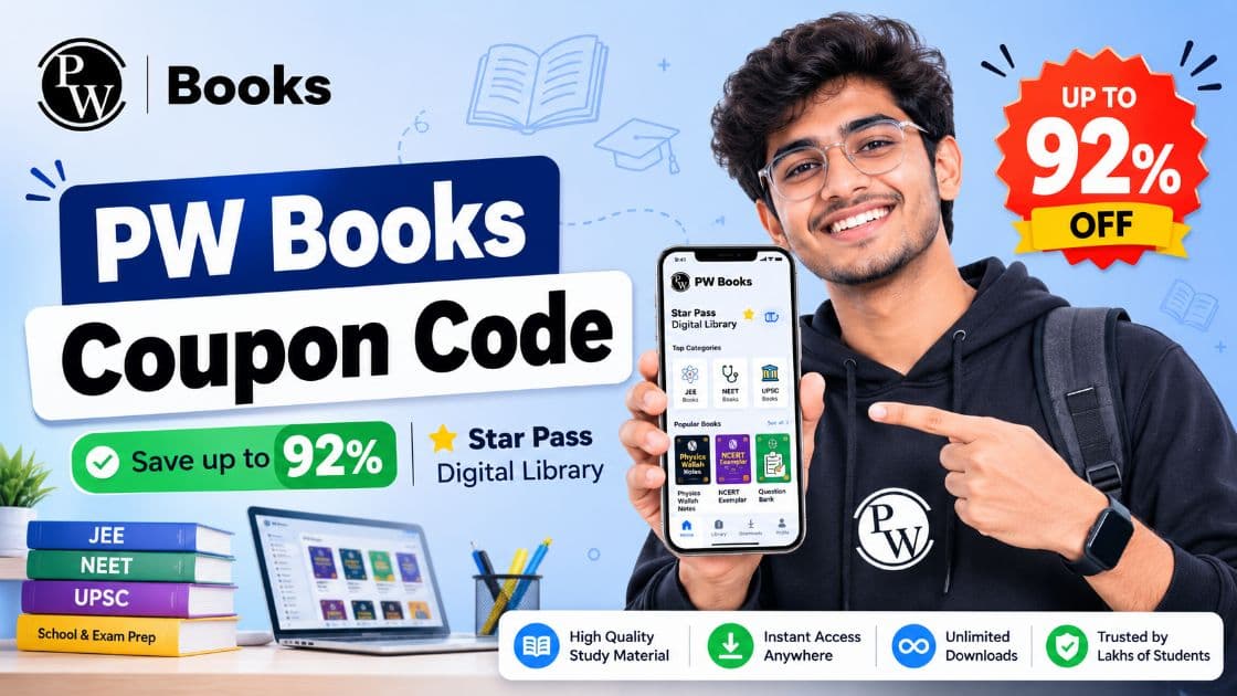 PW Books Coupon Code 2026: Star Pass Price, Offers & How to Apply